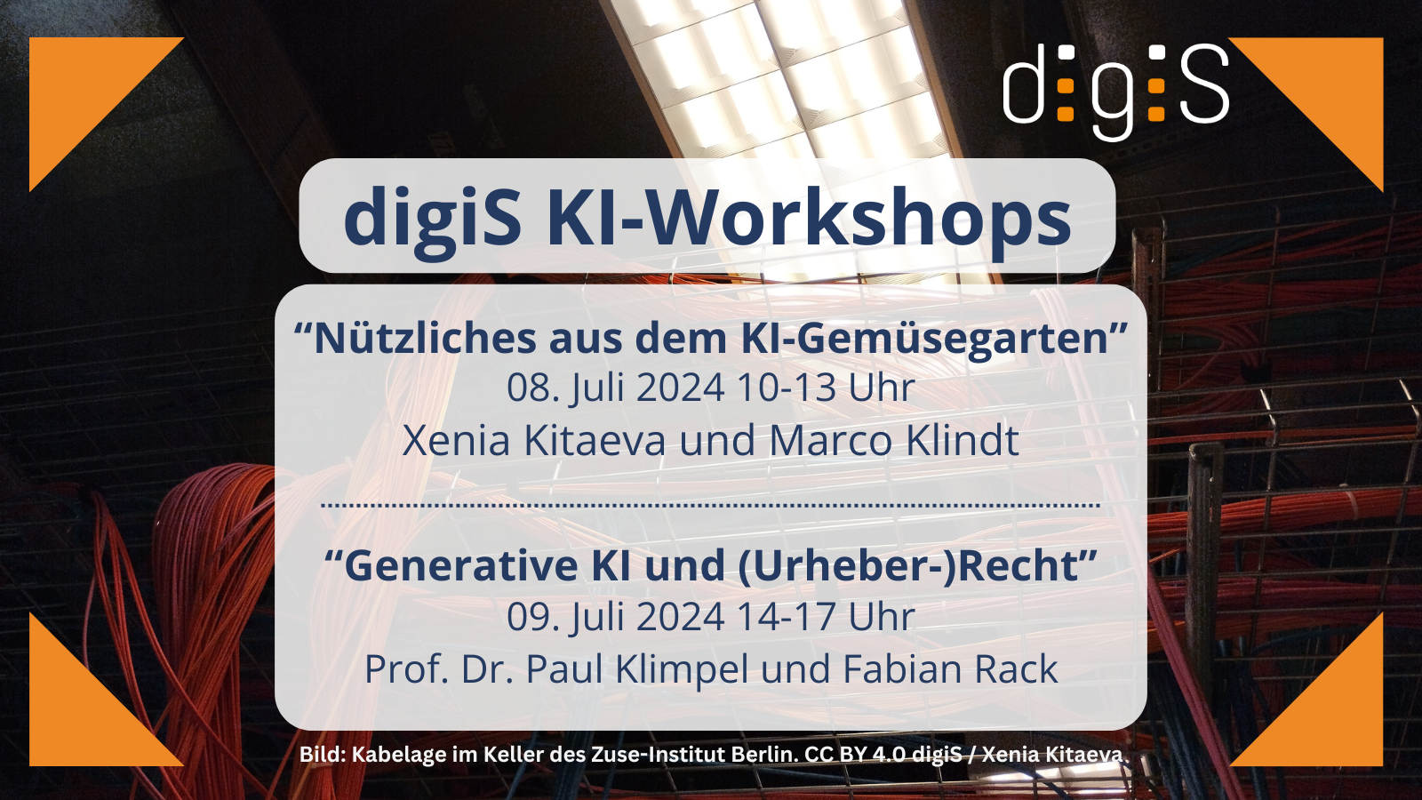digiS-KI-Workshops am 08. und 09.07.2024