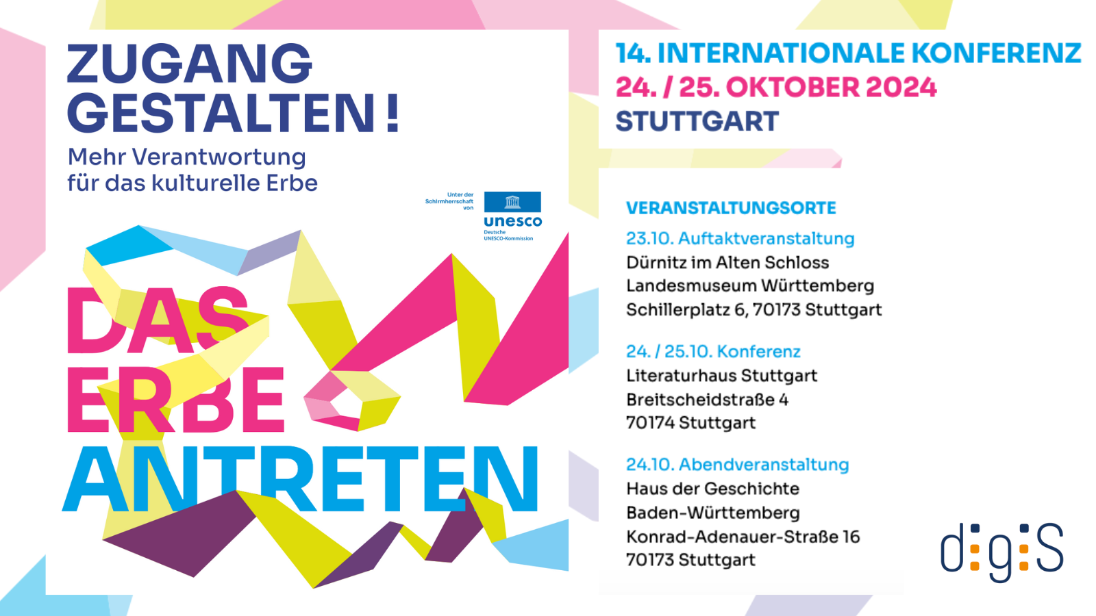 „Zugang gestalten!“ am 24. und 25. Oktober 2024 in Stuttgart (und im Livestream)